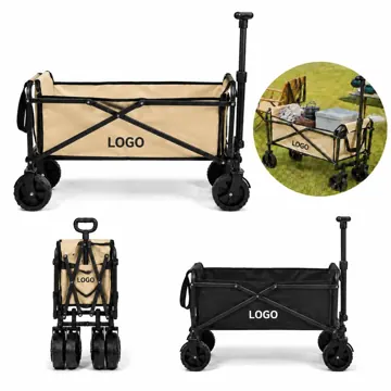 Collapsible Utility Cart with All-Terrain Wheels