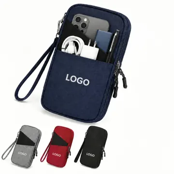 RFID Travel Document Organizer with Passport Slot