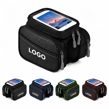 Water-Resistant Bike Frame Bag for Front Storage