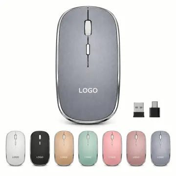 Dual Mode Silent Wireless Mouse with 2.4G and Bluetooth