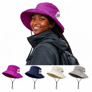 Wide Brim Foldable Bucket Hat for Sun Protection UPF50