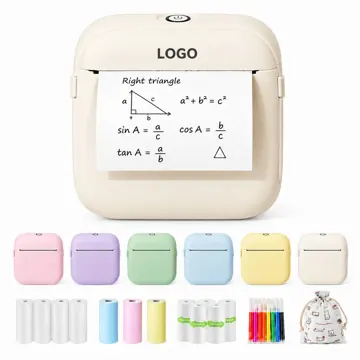 Portable Wireless Thermal Printer for Labels and Receipts