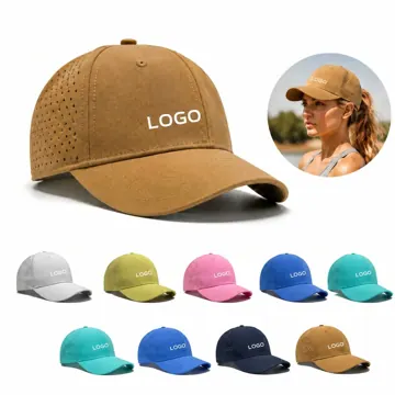 Adjustable Breathable Cotton-Blend Baseball Cap