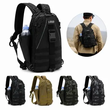 Water-Resistant Multi-Compartment Fishing Gear Pack