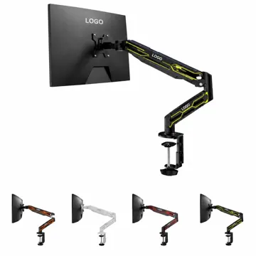 Single Monitor Stand with Height and Tilt Adjustment