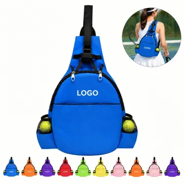Custom Tennis Racket Backpack with Padded Compartment