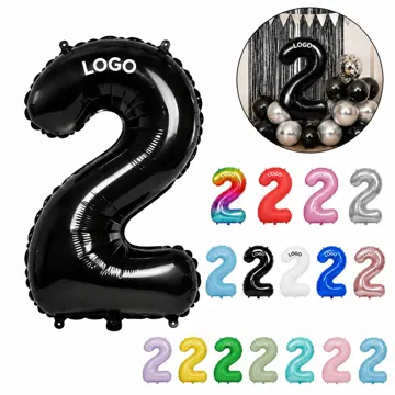 Birthday Number Balloon Set for Party Decor