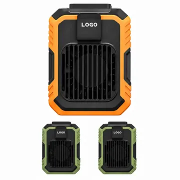 Portable Rechargeable Waist Clip Fan with Adjustable Speeds