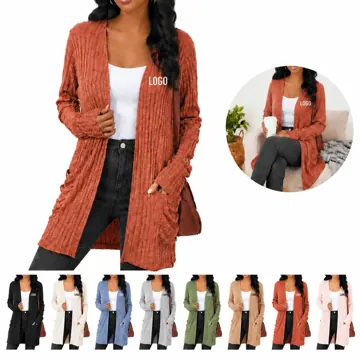 Relaxed Fit Button-Down Knit Cardigan for Layering