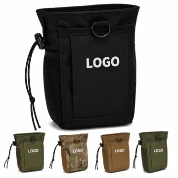Compact Multi-Pocket Oxford Waist Pouch